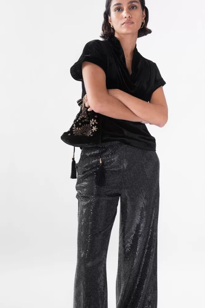 Dames T-Shirts En Tops-EVelvetTopMetCol