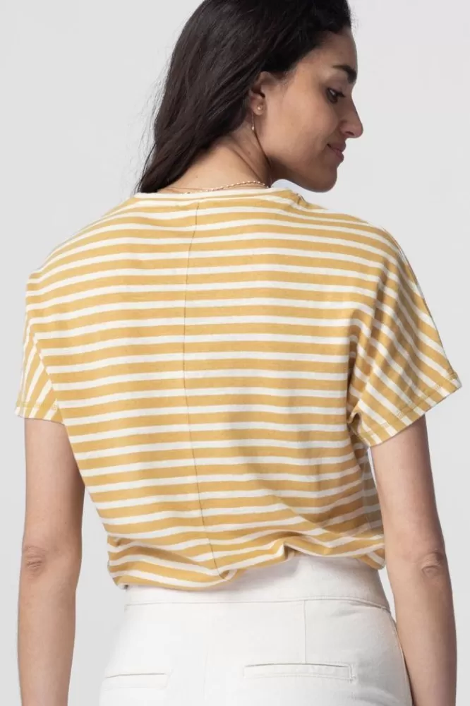 Dames T-Shirts En Tops-GestreeptT-Shirt