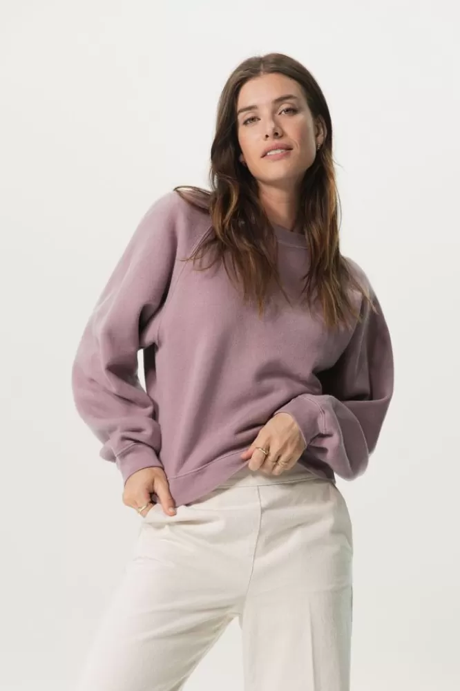 Dames Truien En Vesten-PaarseRaglanSweater