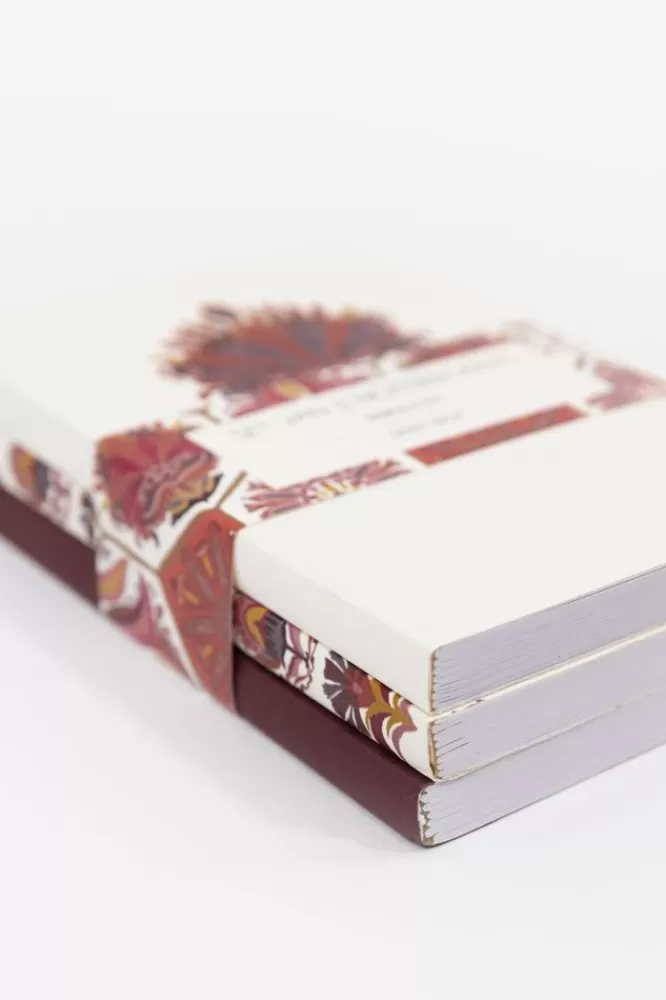 * Stationery-Set Van 3 Soft Cover Blanco Notitieboekjes Met Print A6