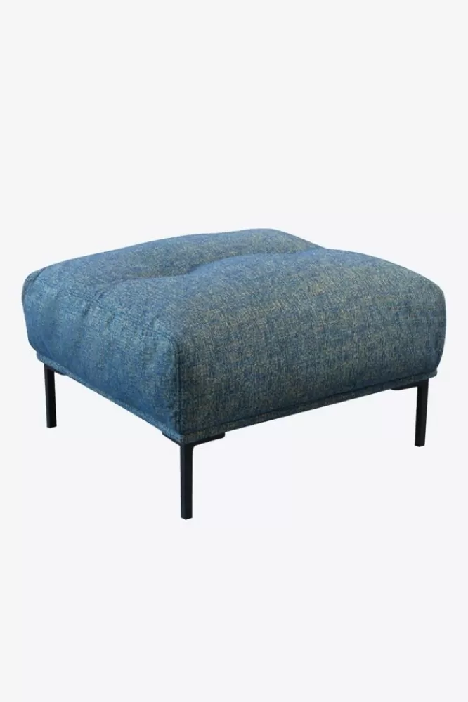 * Hockers En Poefjes-The Duke Hocker Donkerblauw